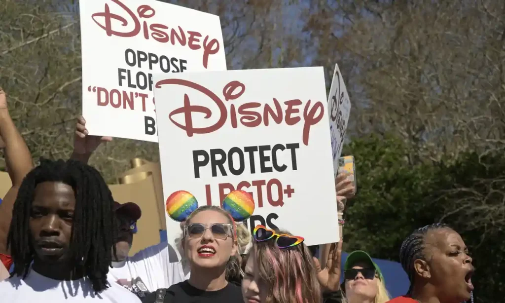 Disney Protest Don't Say Gay Bill
