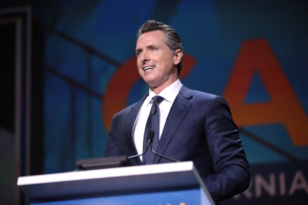 Gavin Newsom comments on the ban of new gas cars