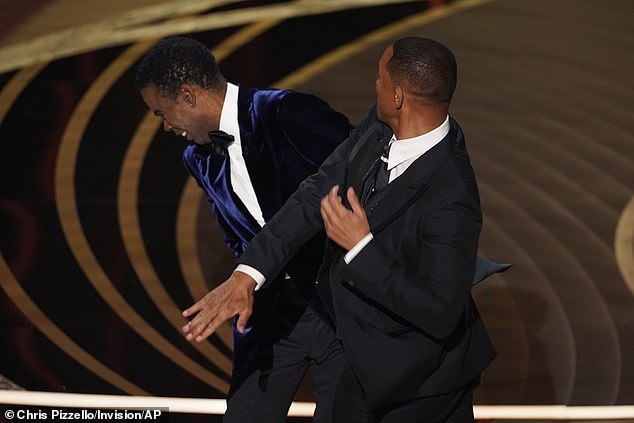 Chris Rock Slapped By Will Smith